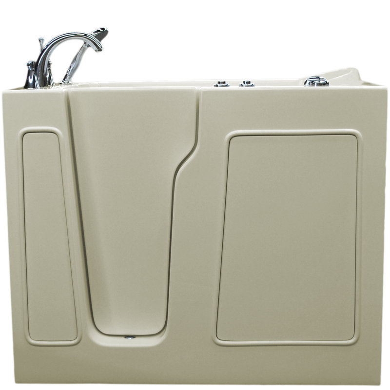 Therapeutic Tubs Prairie 46" x 26" WalkIn Air Jetted Bathtub Wayfair